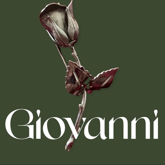 Vintage Giovanni rose brooch - Picture 1 of 1